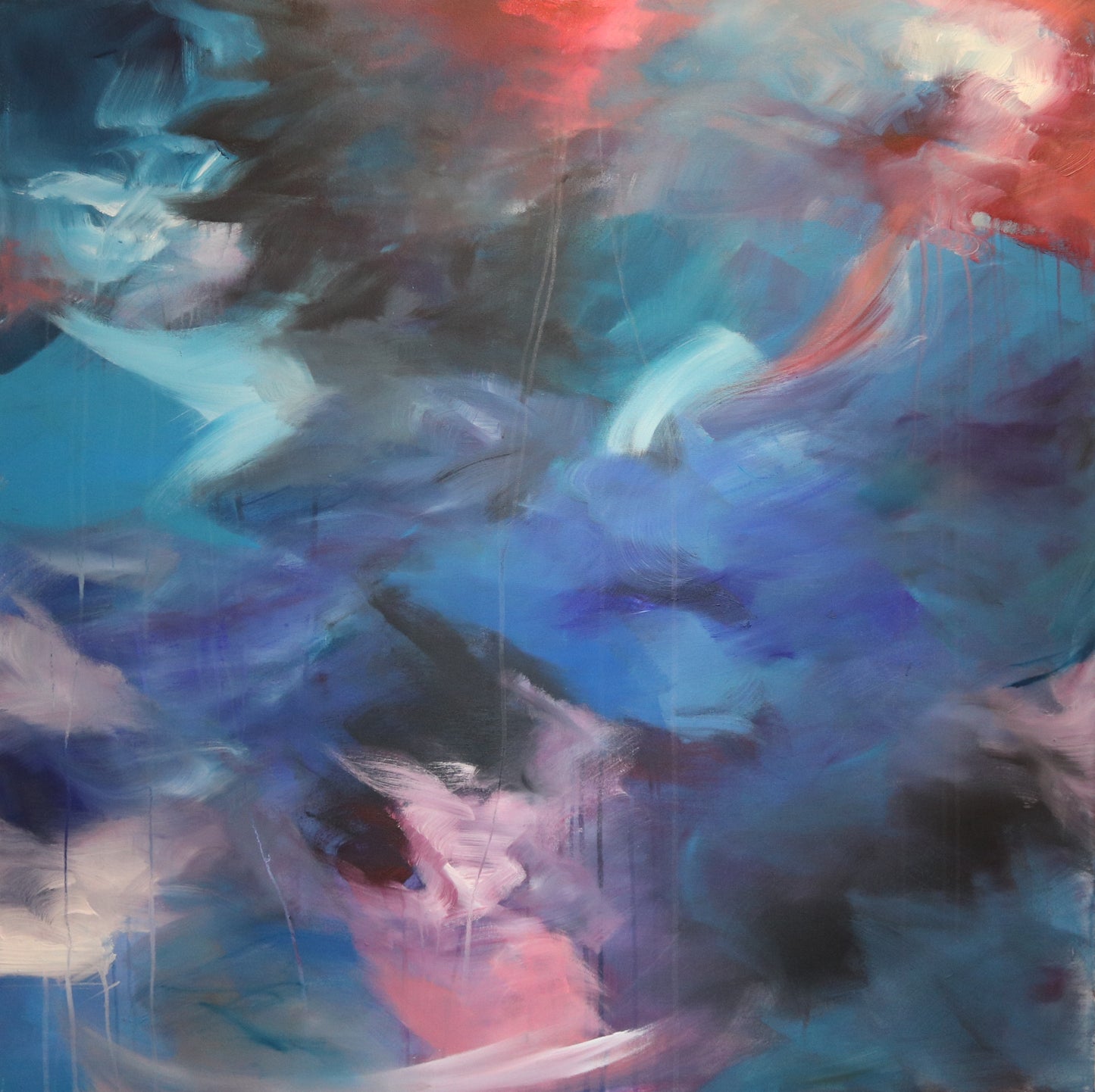 100x100cm, Acryl Gemälde