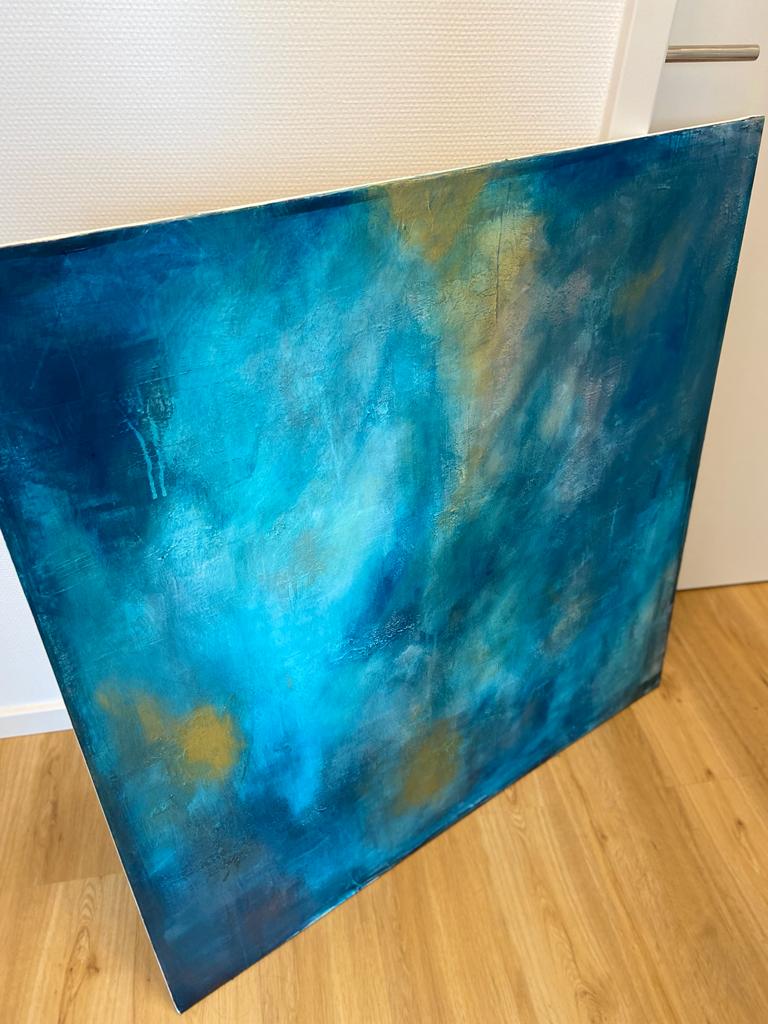 100x100cm, Acrylgemälde