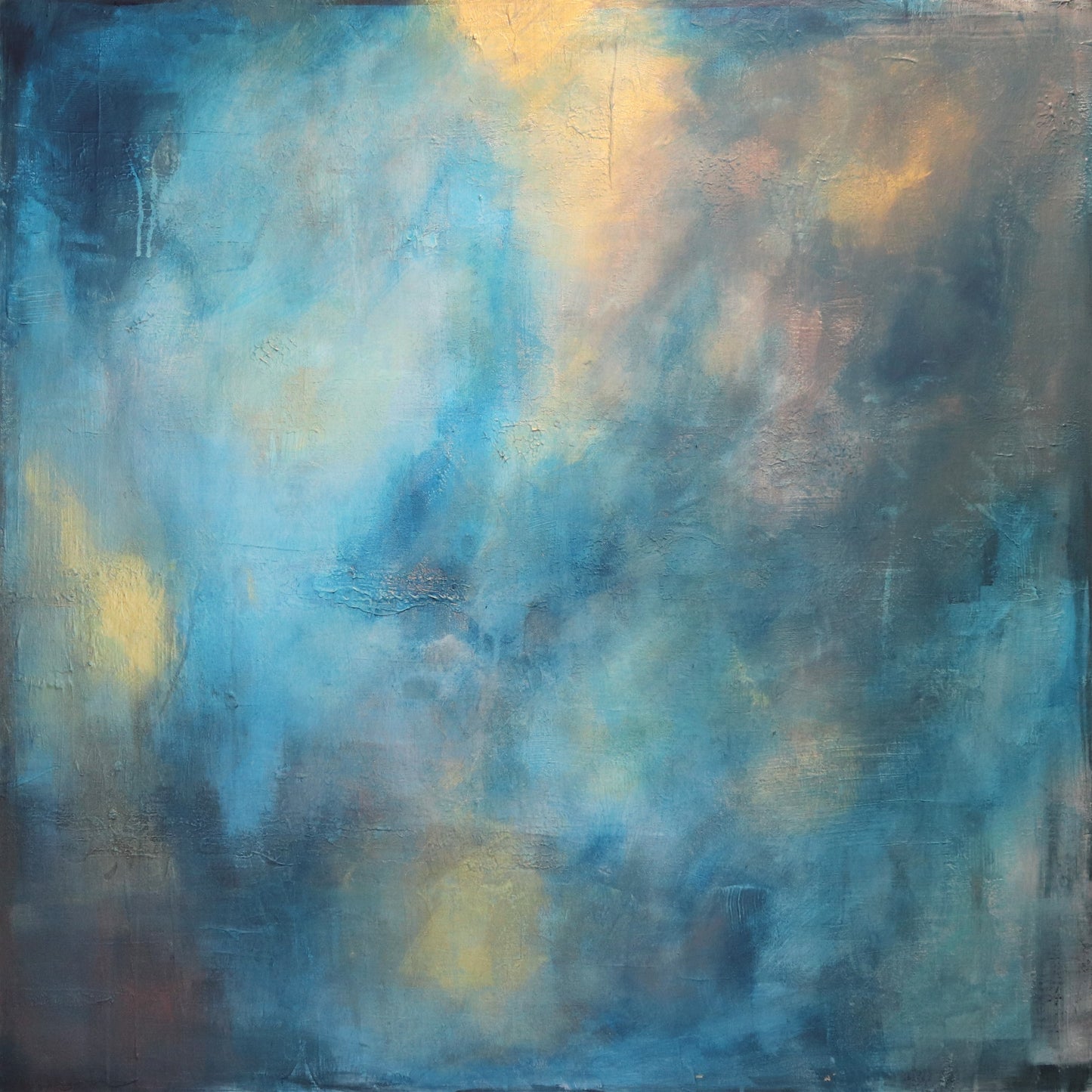 100x100cm, Acrylgemälde