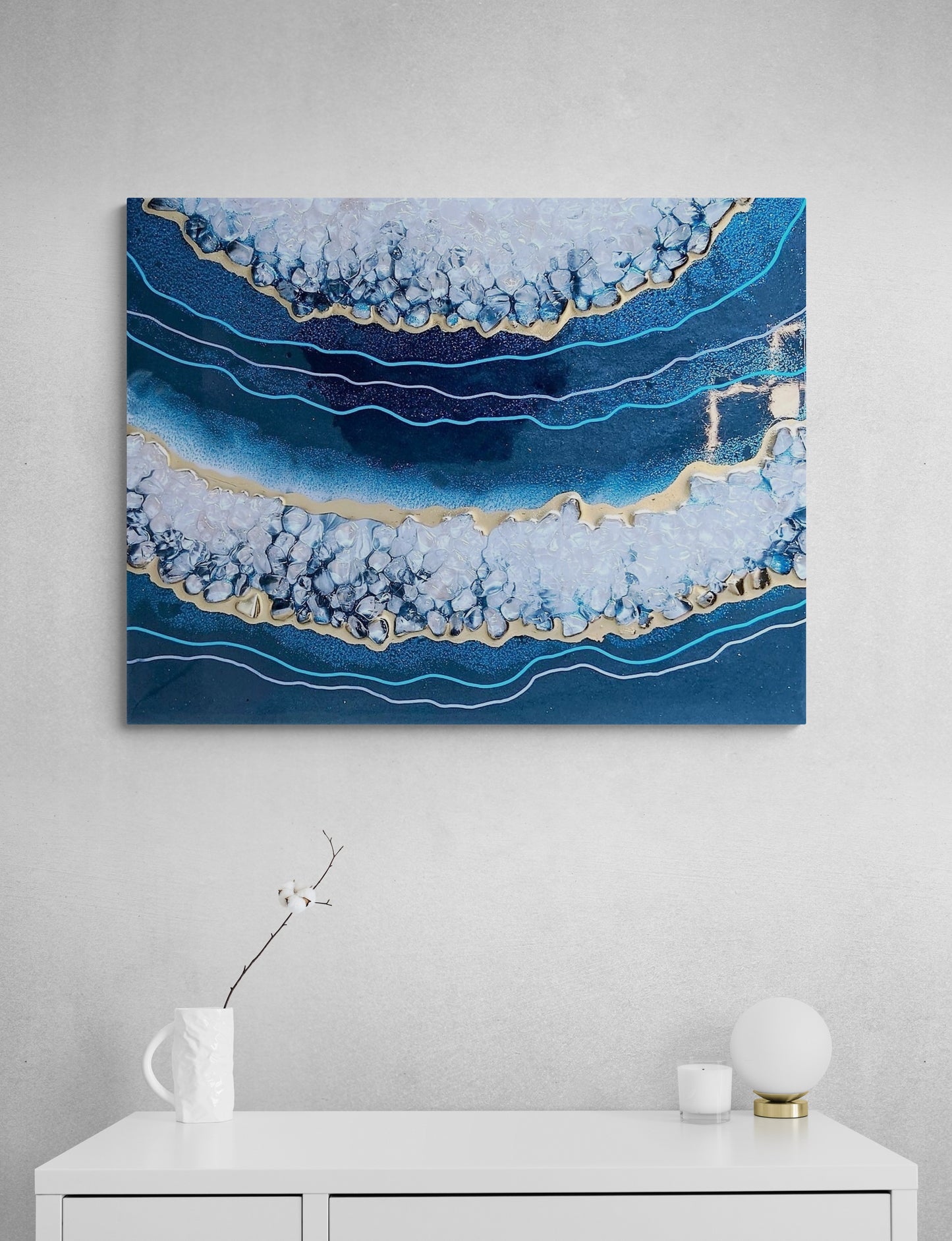 30x40cm Geodeart
